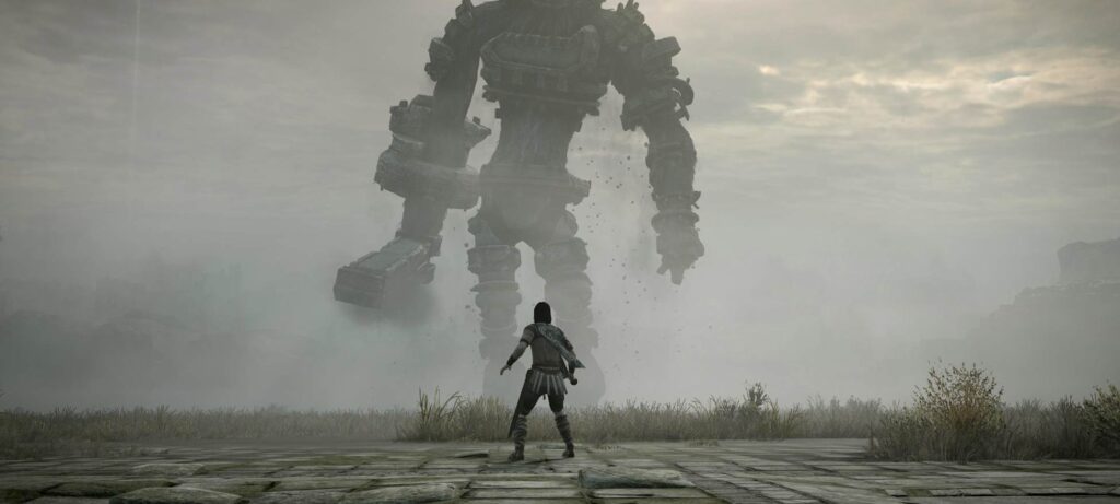 Shadow of the colossos é um dos jogos mais belissimos do PS2