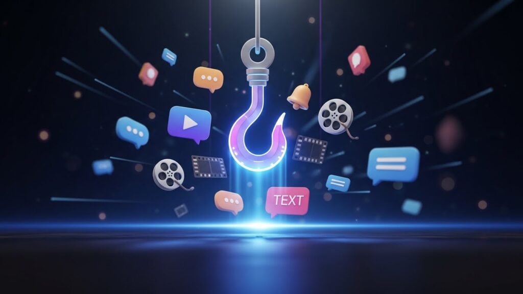 O Gancho é uma estratégia muito usada para prender a atenção do público até o final